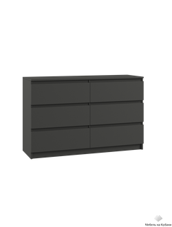 Мадера Комод К6М Графит