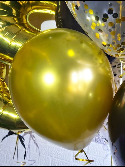 Сет "Усатый юбилей" (7 шариков + 2 цифры)