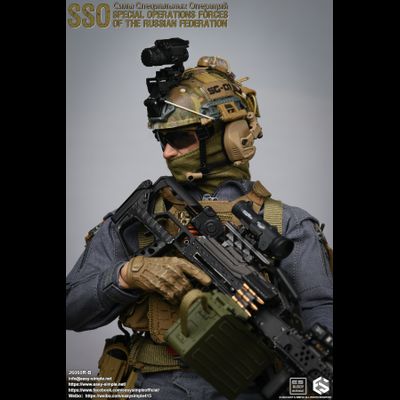 Боец сил специальных операций (ССО) РФ - Коллекционная ФИГУРКА 1/6 Russian Special Operations Forces (SSO) (26060R-B) - Easy&amp;Simple