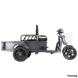 Грузовой электротрицикл Rutrike D1 ГП 1200 60V900W серый