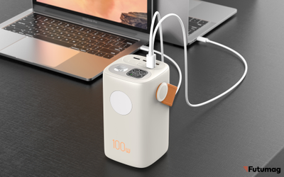 Повербанк GREENOE Portable Power Bank 60000mah 100w White