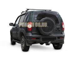 Фаркоп, шар Е, 1200/75 кг Сталь Berg для Lada Niva / Travel (Chevrolet Niva) 2002-2020 / 2020-…