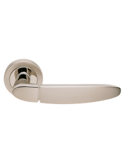 Дверные ручки Morelli Luxury SAIL NIS/NIK Цвет - Матовый никель/никель