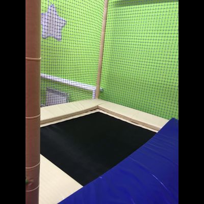 Детский игровой батут двухсекционный (3,2х4х3 м.) б/у