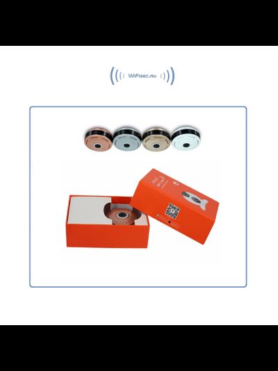 Потолочная/настенная WiFi видеокамера панорамная с DVR (fish_ufo_S), 960P HD (360EyeS)