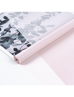 Пленка "Лак Pastel" 59см 180гр Пыльно-розовый (пр-во Россия) ПЭ01/21