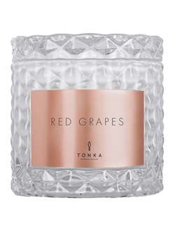 TONKA Ароматическая свеча RED GRAPES, 50 мл