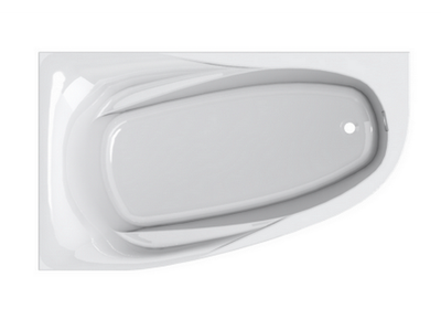 Astra-Form ванна Селена Solid Surface левосторонняя 170/100 см белая матовая