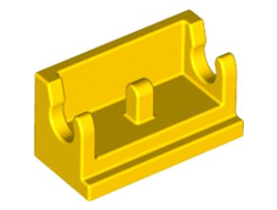 Hinge Brick 1 x 2 Base, Yellow (3937 / 393724)