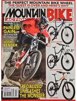 Mountain Bike Action Magazine July 2012 Иностранные спортивные журналы в Москве, Intpressshop