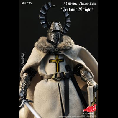 Рыцарь тевтонского ордена - Коллекционная фигурка 1/12 SCALE Medieval Teutonic Knights (FP015) - FIRE PHOENIX