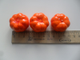 Тыква, d-35 мм, цена за 1 шт, цвет оранжевый