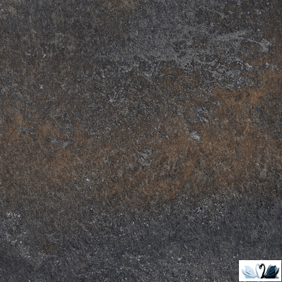 Керамогранит Ocean Ceramic Blaze nero графитовый 60 x 60 см карвинг