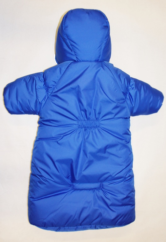 Зимний комплект для новорожденного "Синее небо" oт 0 - 6 мес. + комплект одежды малышу в ПОДАРОК