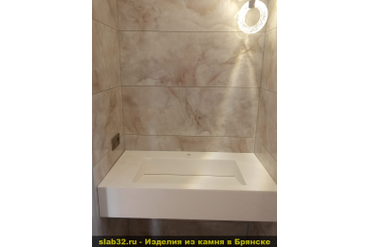 Раковина из камня в Брянске