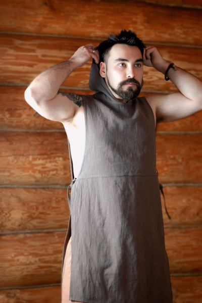 Одежда для пармастера - фартук из крапивы "Дар Движения"