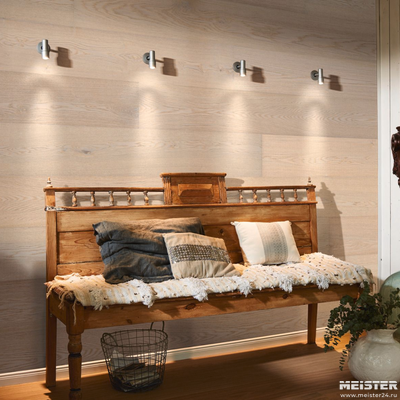 Паркетная доска Meister Дуб натур Арктический белый 8735 HD400L