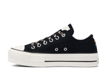 Кеды Converse Chuck Taylor All Star Archive Leopard Print Platform Low Top черные