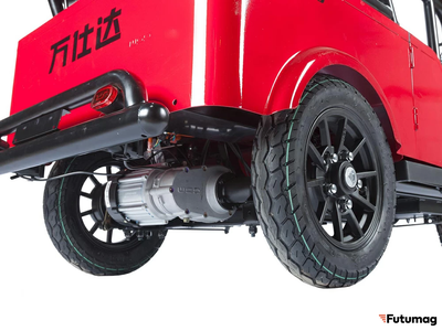 Электротрицикл Wanshida LC-F200 60V 1000Вт красный