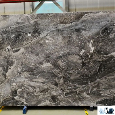 Керамогранит Italica Ocean Singular Graphite 60х120 см графитовый полированный