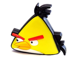 Флешка Angry birds 8 Гб желтая птица плоская