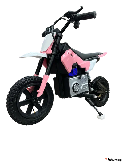 Детский электромотоцикл Coolco розовый