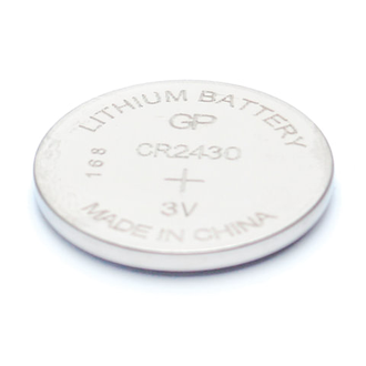 Батарейка GP Lithium, CR2430, литиевая, 1 шт., в блистере, CR2430-8C1