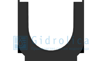 Лоток Gidrolica Standart, h135, DN100, C250