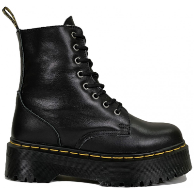 DR MARTENS 1460 JADON BLACK CHUNKY HEEL С МЕХОМ