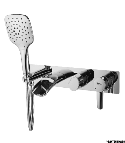 Смеситель для ванны и душа встраиваемый Lemark ATLANTISS LM3224C