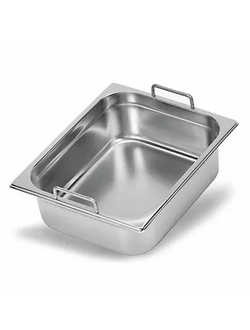 Гастроёмкость с ручками, 1/3-200, нержавеющая сталь