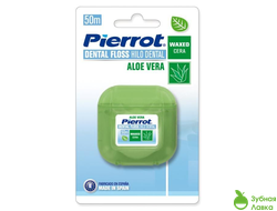 МЕЖЗУБНАЯ НИТЬ ДЛЯ ЗУБОВ PIERROT DENTAL FLOSS АЛОЕ ВЕРА 50М