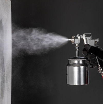 Краскораспылитель пневматический Matrix с нижним бачком V=0,75 л, сопла диаметром 1.2, 1.5 и 1.8 мм
