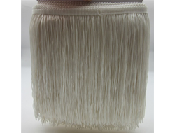 Декоративная бахрома , 20 см. 10 метров, Т-00062, Цвет: Белый