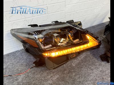 Фары Lexus LX 570 2012-2015 LED 3 линзы стиль 20г.