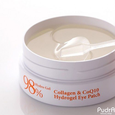 PETITFEE Гидрогелевые патчи для глаз КОЛЛАГЕН КОЭНЗИМ Q10 Collagen Q10 Hydrogel Eye Patch, 60 шт