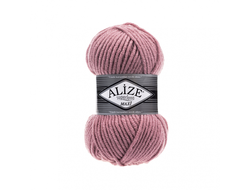 Пряжа Суперлана Макси  Цвет Пыльная роза  204