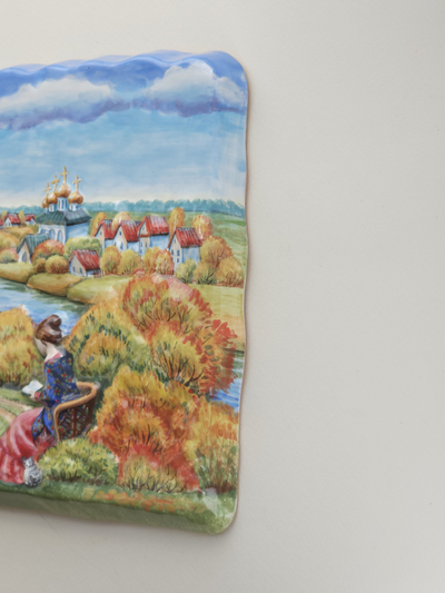 Осень в усадьбе (панно)