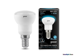 Gauss LED R39 4w 840 E14