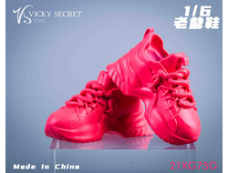 Женские кроссовки (красные) 1/6 Street shoes (21XG73G) - VSTOYS