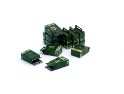 Сборная модель: (MiniWarPaint S-101) Индивидуальный пищевой рацион Армии России. Размер "М"