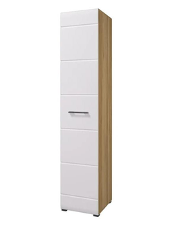 Ненси пенал Дуб крафт золотой/Белый глянец