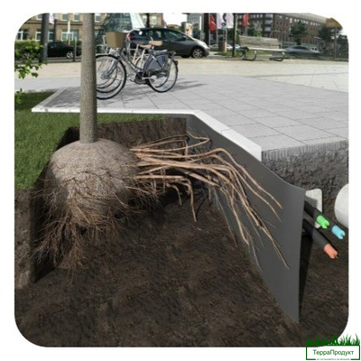 Root barrier Terra - противокорневой вертикальный барьер (50 м.п.)