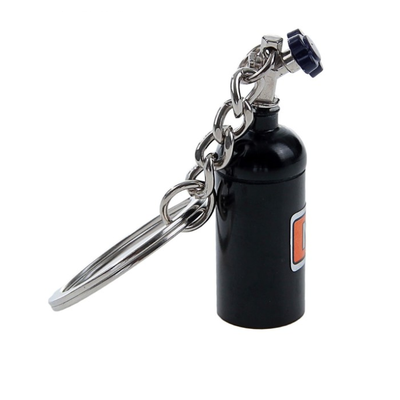 Брелок «Закись азота», металл ЧЁРНЫЙ
