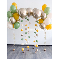 Шары цепочки с пузырями (5 шт) , "Манящий цвет"