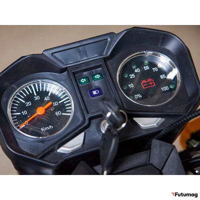 Электротрицикл Rutrike Алтай 2000 60V1500W серый