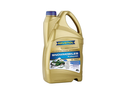 Масло моторное RAVENOL Snowmobiles Fullsynth 2-Takt для 2-х такт. снегоходов (Синтетика) - 4  л. (4014835727991)