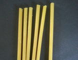 Свечи получасовые жёлтые, без красителя