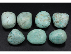 Хризоколла галтовка в ассортименте, Перу (20-22 мм, 6-8 г) №27001