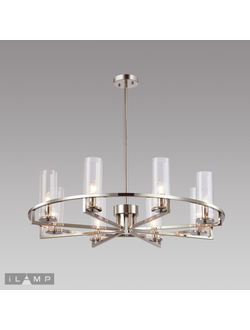 СВЕТИЛЬНИК ПОДВЕСНОЙ ILAMP EVOLUTION 6806-8 NIC